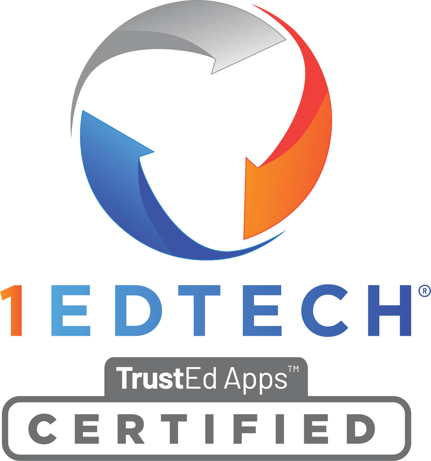 1EdTech TrustEd Apps Certified badge